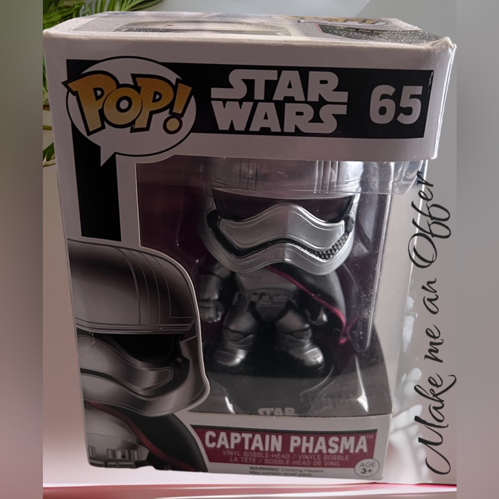 ✅ Funko Pop! Star Wars Captain Phasma The Force Awakens Vinyl